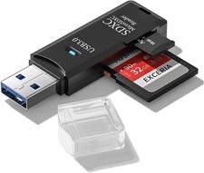 0 Micro SD Card Reader, 5Gbps 2-in-1 SD Card Reader to USB Adapter, Memory Ca... picture