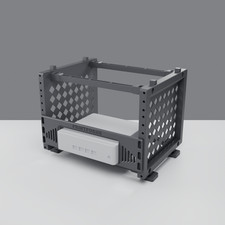 10 Inch Rack Mount 1.5U for CWWK N100 N305 4x 2.5G i226-V Firewall Mini PC PETG picture