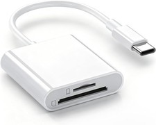 High-Speed 2-in-1 USB-C SD Card Reader for iPhone - Effortless Data Transfer picture