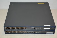Lot 2x H3C Switch S5500-28C-PWR-SI S5500 Series (HP A5500-24G-PoE SI) #H26/H27 picture