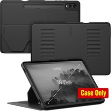 Protective Slim Cover for Galaxy Tab S10+/S9+ 12.4 Inch, Lightweight Black picture