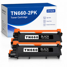 TN660 2PK(Black) Compatible For Brother Toner Cartridge HL-L2380DW MFC-L2680W picture