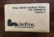 Verifone Printer 250/ 500  Red / Black Ribbon picture