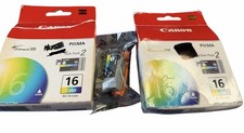 LOT 4 ~Genuine Canon PIXMA Color  Tank Cartridge BCI-16 Twin Pack  ~ 2 Boxes picture