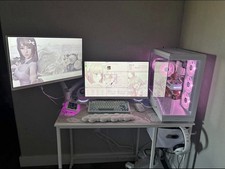 Lian Li O11 White Gaming Desktop Tower PC Case with RGB Lighting picture