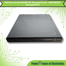 Dell PowerSwitch S5248F-ON | DISCOUNTED | Cosmetic Damage to Ports picture