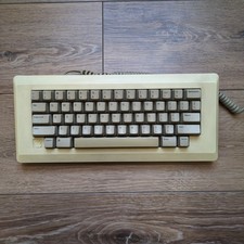 Vtg Apple Keyboard M0110 Macintosh 128K 512K Mechanical USA Cord 80s UNTESTED picture