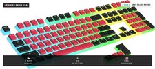 Pudding PBT Keycaps | 112 Double Shot Translucent ANSI US & ISO Layout | OEM Pro picture