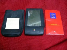 AS IS Apple Newton H1000 MessagePad vintage handheld mac PDA computer w manual picture