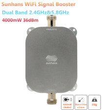 Sunhans 4000mW 36dBm Dual Band 2.4GHz/5.8GHz UAV WiFi Signal Booster Amplifier picture