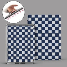Check Grid Flip Hand Strap Protector for Kindle Paperwhite 10th 11th 12th Gen picture