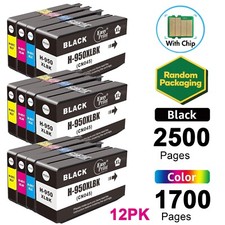 12PK 950XL 951XL Ink Cartridge For HP OfficeJetPro 8610 8620 8100 8630 picture