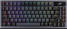 ASUS ROG Azoth 75% Wireless DIY Custom Gaming Keyboard, ROG NX Brown, Black picture