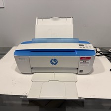 HP DeskJet 3755 Wireless All-in-One Printer Blue Tested Print Copy No Ink 281 Pa picture