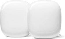 Google Nest Wifi Pro 2 Pack Wi Fi 6E Mesh Router System Snow Coverage Excellent picture