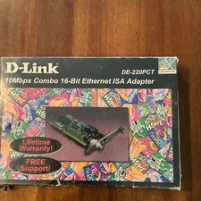 D-Link DE-220PCT 10Mbps Combo 16-Bit Ethernet ISA Adapter.    B2 picture