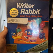 Writer Rabbit - Apple II - Brand New Sealed picture