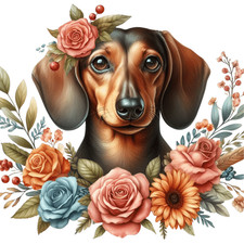 Dachshund Face Mouse Pad Mousepad Pets Aniamal Save A Pet Rescue Dog picture