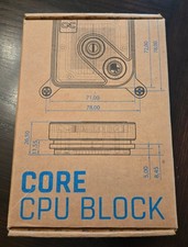 Alphacool Core 1 CPU Water Block, RGB Aurora Silver picture