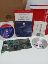 3Com HomeConnect ADSL Modem pci model 3CP3617 Please Read used/open box/storage picture
