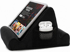 Brookstone Tablet Lap Cushion - Tablet and Phone Holder for Bed, Flights, and Tr picture
