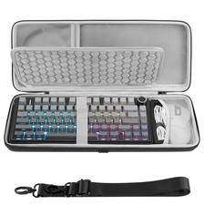75% Keyboard & Mouse Combo Case - Hard Shell Travel Bag for AULA, Keychron, ASUS picture