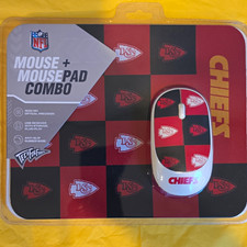 Tech for Fans NFL Kansas City Chiefs Mouse & Non-Slip Rubber Mouse Pad picture