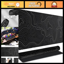 Extra Large Waterproof Gaming Mouse Pad, Stitched Edges, Non-Slip Surface picture