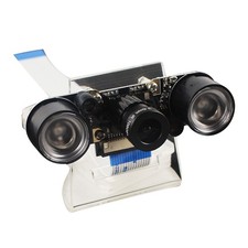 5 Fish Eye Lens Infrared Light Night Vison Camera For Raspberry Pi 4B/3B+/Zero D picture