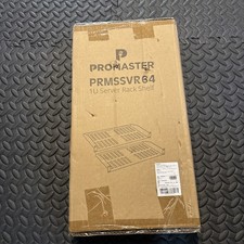 Promaster PRMSSVR64 1U Server Rack Shelf Brand New 19”W 10”D 1.7”H picture