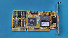 Video Card ISA Oak Technology OTI077 077082003 Rev F Retro Gaming picture