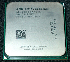 AMD A10-6700 3.7 GHZ QUAD CORE PROCESSOR, AD6700OKA44HL, FM2,  US SELLER picture