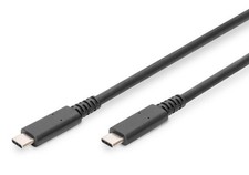 Cable USB 4.0 DIGITUS Type USB C/USB C M/M 40Gbps PD 3.1 240W 8K 60Hz CZARNY 0.8m picture