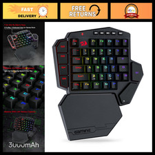 Wireless One-Handed RGB Gaming Keypad, 42-Key Layout, Ergonomic Design, Customiz picture