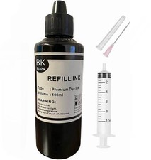 100ml Black Refill Ink for Canon PG-275 Ink Cartridges TR4720 TS3520 TS3522 picture