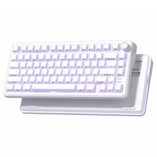Keyporia L75 Wireless Gaming Keyboard, Creamy Mechanical Keyboard with Knob |... picture