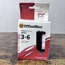 OfficeMax Printer Cartridge BCI-3 Or 6 Replaces Canon 3 Or 6 Magenta picture