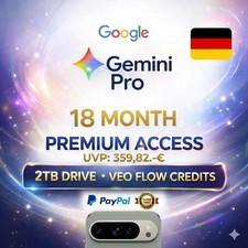 Google AI Pro Gemini 3 Pro 18 Months DE Premium  picture