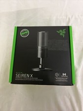 Razer Seiren X Black USB Streaming Microphone built-in Shock Mount picture
