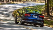 Cars 2016 audi s3 sedan Desk Mat Stitched picture