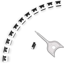 12PCS USB Metal Port Lock Blocker with 1 Key - Secure USB-A Port Protector for picture