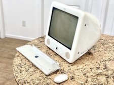 APPLE eMAC A1002 G4 2003 CIB  Manuals Disks, Mouse, Keyboard picture