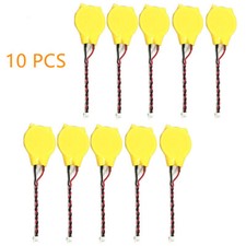 10X CMOS RTC BIOS Backup Battery for Lenovo Acer HP Dell Asus Toshiba IBM 2-Pin picture