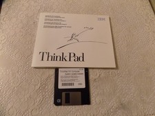 Vintage IBM ThinkPad 701 User's Guide Manual And Disk, First Edition 1995 picture
