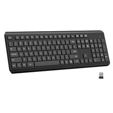 MK258 Wireless Keyboard & Mouse Combo, 2.4G Silent Cordless Keyboard Mouse Combo picture
