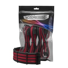 CableMod 8+8 Pro ModFlex Sleeved Cable Extension Kit Black + Red picture