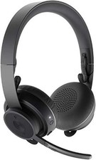 Logitech Zone Wireless Headset Certified Microsoft Teams Bluetooth Noise Cancel picture