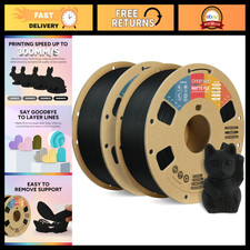 2KG Matte PLA 3D Printer Filament Bundle - Low Warp, Smooth Finish, High Quality picture