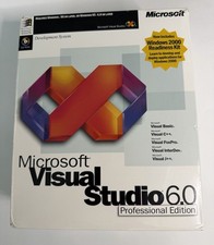  Microsoft Visual Studio Professional Edition 6.0 6 Basic WIN 10 11 659-00390 picture