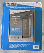 ARRIS SURFboard SB6183 DOCSIS 3.0 Cable Modem 686 Mbps 16x4 channels Gaming NEW picture